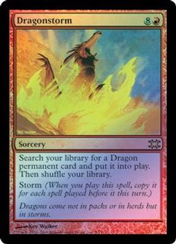 2008 Magic the Gathering From the Vault: Dragons #5 Dragonstorm Front