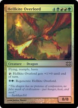 2008 Magic the Gathering From the Vault: Dragons #8 Hellkite Overlord Front