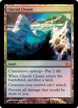 2012 Magic the Gathering From the Vault: Realms #7 Glacial Chasm Front