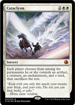 2014 Magic the Gathering From the Vault: Annihilation #003 Cataclysm Front