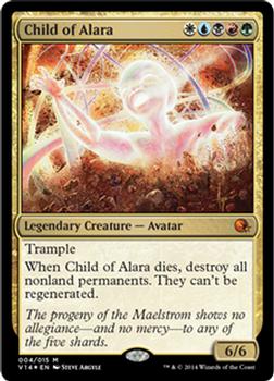 2014 Magic the Gathering From the Vault: Annihilation #004 Child of Alara Front