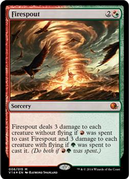 2014 Magic the Gathering From the Vault: Annihilation #006 Firespout Front