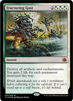 2014 Magic the Gathering From the Vault: Annihilation #007 Fracturing Gust Front