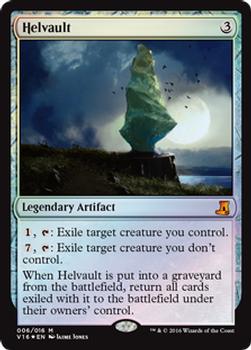 2016 Magic the Gathering From the Vault: Lore #006 Helvault Front