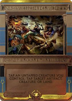 2017 Magic the Gathering Hour of Devastation - Amonkhet Invocations #35 Opposition Front