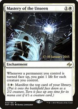 2015 Magic the Gathering Fate Reforged - Prerelease Promos #019 Mastery of the Unseen Front