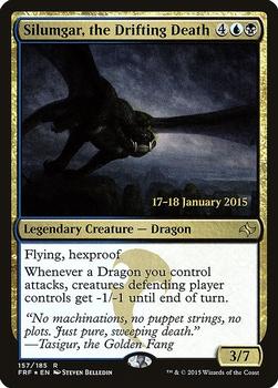 2015 Magic the Gathering Fate Reforged - Prerelease Promos #157 Silumgar, the Drifting Death Front