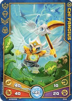 2014 Lego Legends of Chima Deck 2 #208 Chi Fangius Front