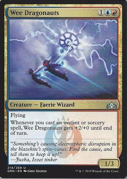 2018 Magic the Gathering Guilds of Ravnica #214 Wee Dragonauts Front