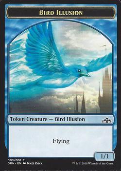 2018 Magic the Gathering Guilds of Ravnica - Tokens #003/008 Bird Illusion Front