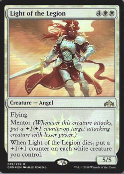 2018 Magic the Gathering Guilds of Ravnica - Foil #019 Light of the Legion Front