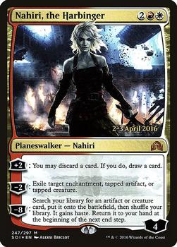 2016 Magic the Gathering Shadows over Innistrad - Prerelease Promos #247 Nahiri, The Harbinger Front