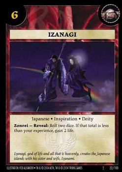 2005 Anachronism - Set 1 #22 Izanagi Front