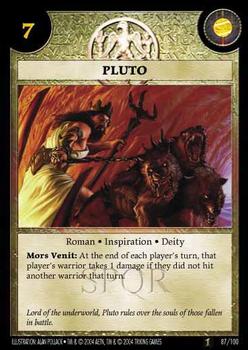 2005 Anachronism - Set 1 #87 Pluto Front