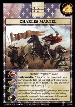 2005 Anachronism - Set 3 #6 Charles Martel Front