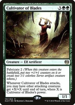2016 Magic the Gathering Kaladesh - Prerelease Promos #151 Cultivator of Blades Front