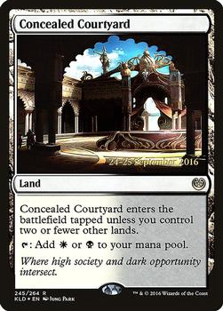 2016 Magic the Gathering Kaladesh - Prerelease Promos #245 Concealed Courtyard Front