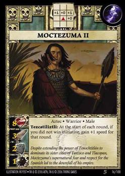 2006 Anachronism Set 5 #16 Moctezuma II Front