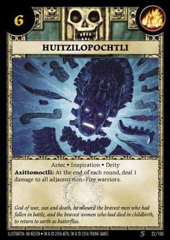 2006 Anachronism Set 5 #22 Huitzilopochtli Front