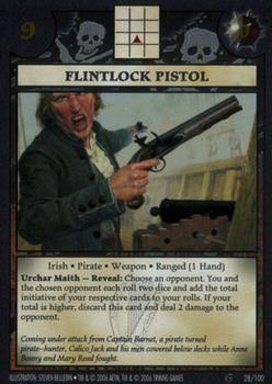 2006 Anachronism Set 6 #28 Flintlock Pistol Front