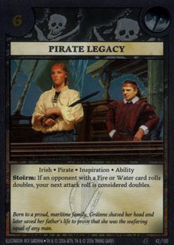 2006 Anachronism Set 6 #42 Pirate Legacy Front