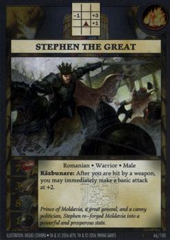 2006 Anachronism Set 6 #66 Stephen the Great Front