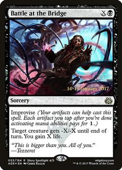 2017 Magic the Gathering Aether Revolt - Prerelease Promos #53 Battle at the Bridge Front