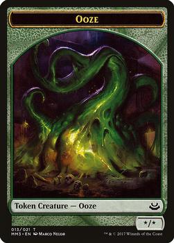 2017 Magic the Gathering Modern Masters 2017 - Tokens #013/021 Ooze Front
