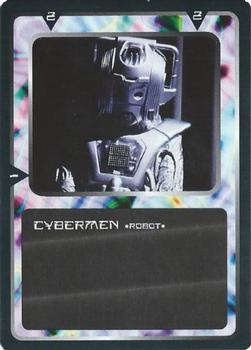 1996 MMG Doctor Who The Collectable Trading Card Game Black Border Limited Edition #33 CYBERMEN Front