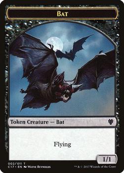 2017 Magic the Gathering Commander 2017 - Tokens #002/004 Bat / Vampire Front