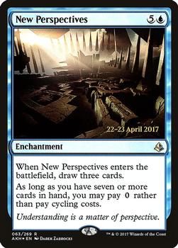 2017 Magic the Gathering Amonkhet - Prerelease Promos #63 New Perspectives Front