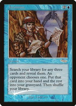2003 Magic the Gathering Judge Gift Promos #1/3 Intuition Front