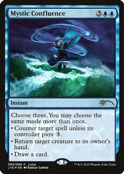 2016 Magic the Gathering Judge Gift Promos 2016 #005 Mystic Confluence Front