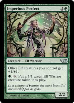 2007 Magic the Gathering Duel Decks: Elves vs. Goblins #8 Imperious Perfect Front