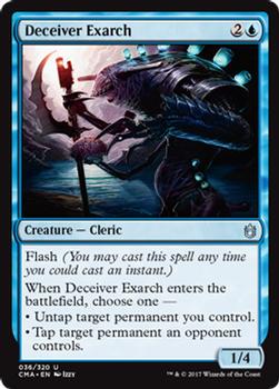 2017 Magic the Gathering Commander Anthology #36 Deceiver Exarch Front