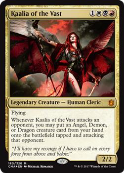 2017 Magic the Gathering Commander Anthology #180 Kaalia of the Vast Front