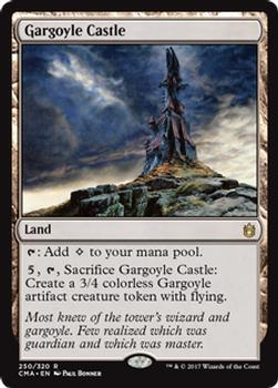 2017 Magic the Gathering Commander Anthology #250 Gargoyle Castle Front