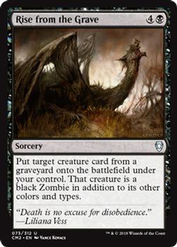 2018 Magic the Gathering Commander Anthology Volume II #73 Rise from the Grave Front