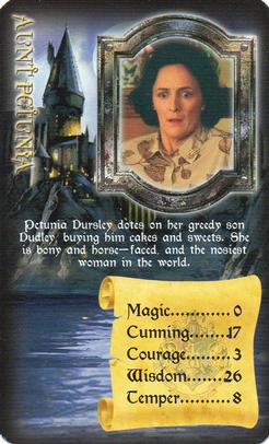 2005 Top Trumps Specials Harry Potter and the Prisoner of Azkaban #NNO Aunt Petunia Front