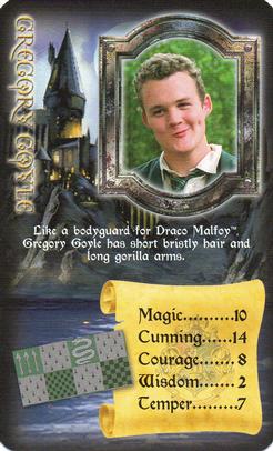 2005 Top Trumps Specials Harry Potter and the Prisoner of Azkaban #NNO Gregory Goyle Front