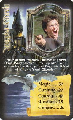 2005 Top Trumps Specials Harry Potter and the Prisoner of Azkaban #NNO Harry Potter Front
