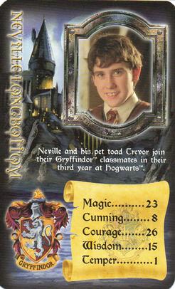 Harry Potter /& The Goblet Of Fire 2005 Top Trumps Specials Card Neville