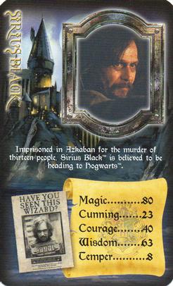 2005 Top Trumps Specials Harry Potter and the Prisoner of Azkaban #NNO Sirius Black Front