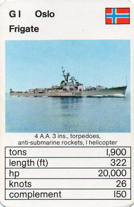 1978-79 Ace Trumps Warships #G1 Oslo Front
