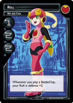 2004 Decipher Mega Man Power Up #1C5 Roll, Hip and Cool Front