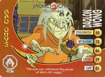 2003 API Jackie Chan Adventures - Daolon Wong #24 