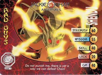 2003 API Jackie Chan Adventures - Demon Vortex #13 Do not punish me, there is yet a way we can defeat Chan! Front