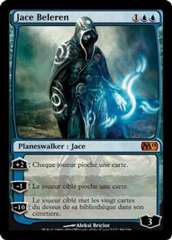 2010 Magic the Gathering 2011 Core Set French #58 Jace Beleren Front