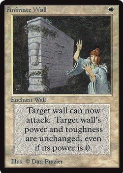 1993 Magic the Gathering Collectors’ Edition #NNO Animate Wall Front