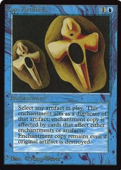 1993 Magic the Gathering Collectors’ Edition #NNO Copy Artifact Front
